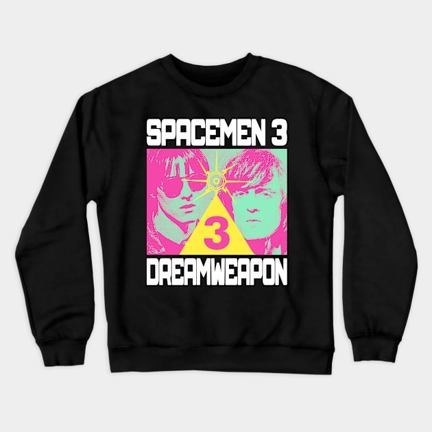 Spacemen 3 - 80s Fanmade Crewneck Sweatshirt by fuzzdevil